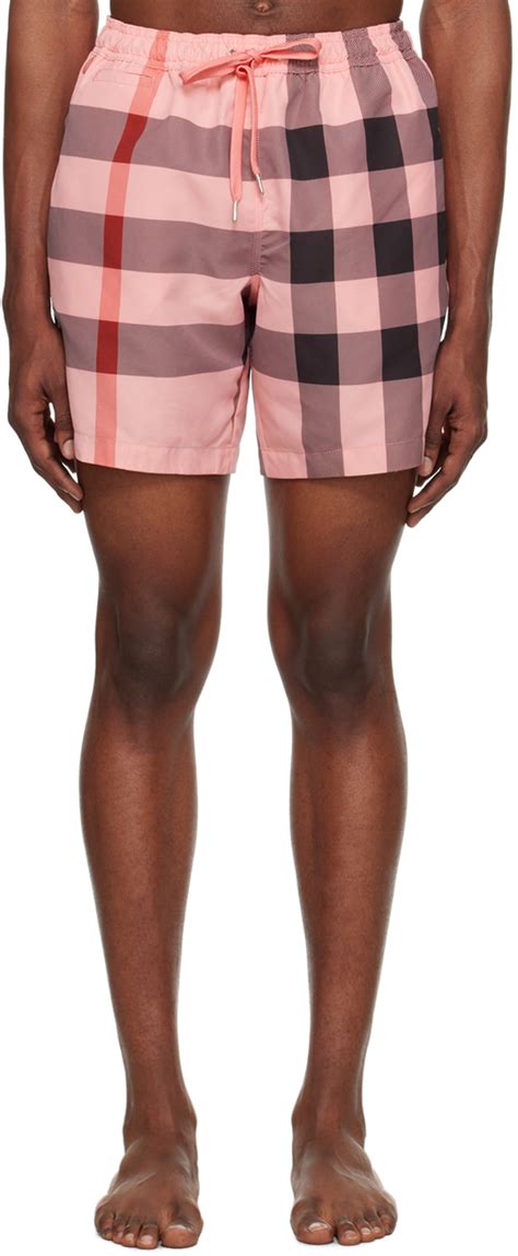 burberry swin shorts|burberry check nylon swim shorts.